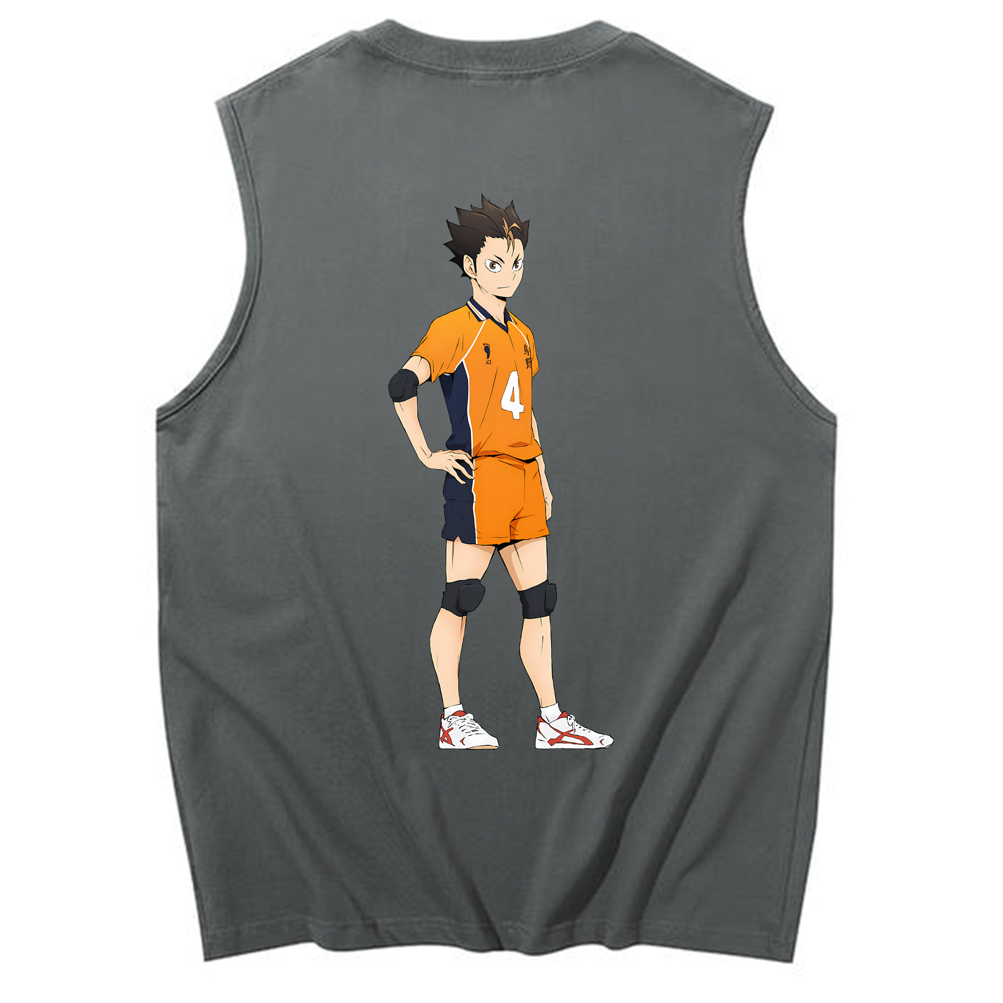 （画像用） ハイキュー!! Haikyu!! コットン100％タンクトップ（背面プリント）